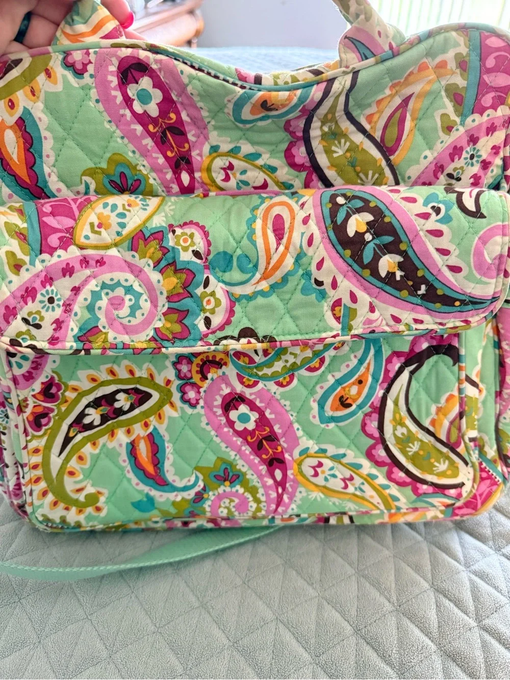 Vera Bradley convertible diaper bag